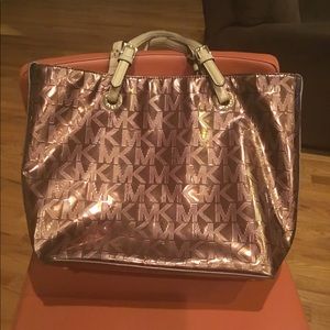 Michael Kors metallic bag